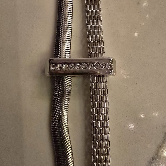 Vintage silver necklace - Picture 4 of 4